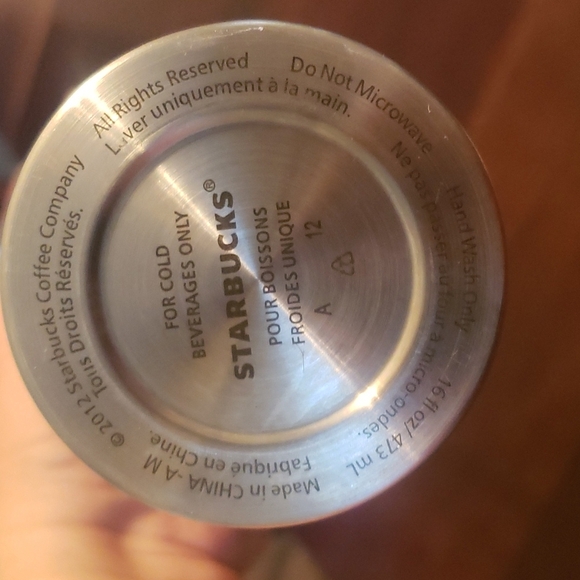Starbucks stainless steel cold drink cup - Picture 2 of 4